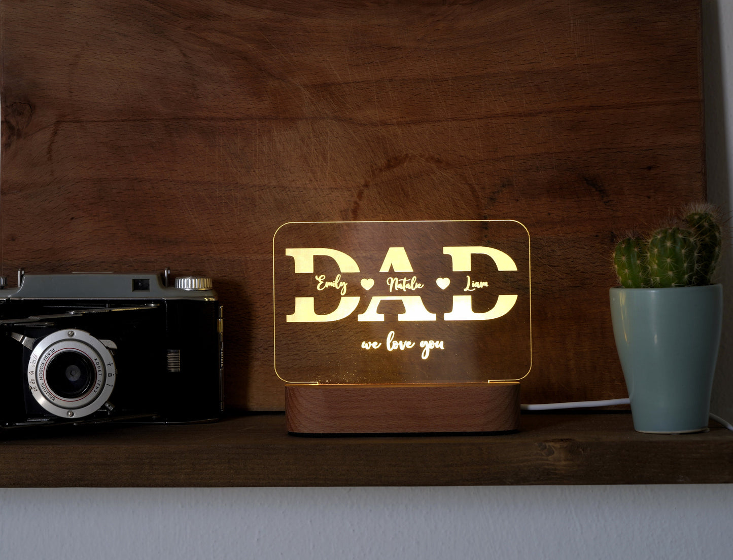 Baba için hediye fikri - baba için gece lambası