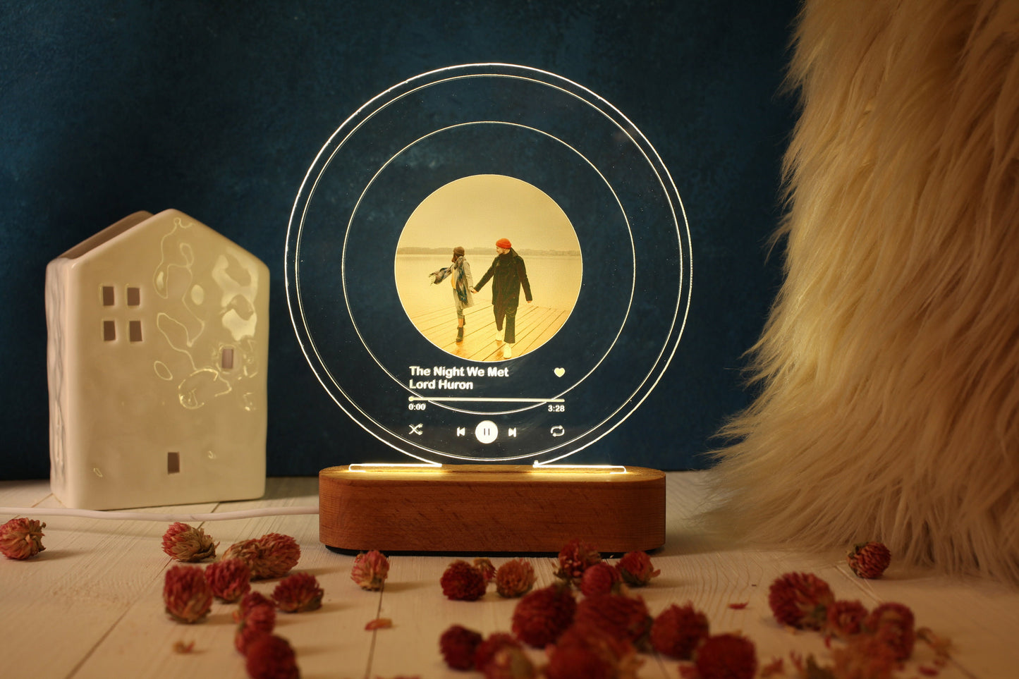 Özel Fotoğraflı Şarkı Plaketi - Büyükanneye Hediye - Benzersiz Anne Hediyeleri