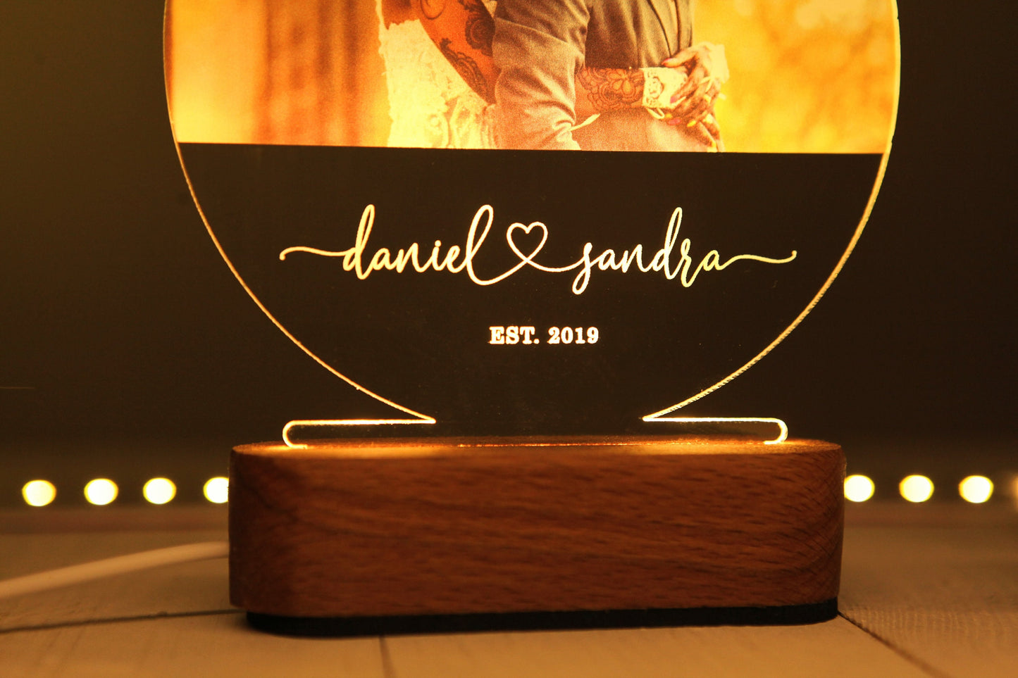 Hediyeyi Fotoğraf Işığıyla Kişiselleştirin - Partner için Yıldönümü Hediyesi