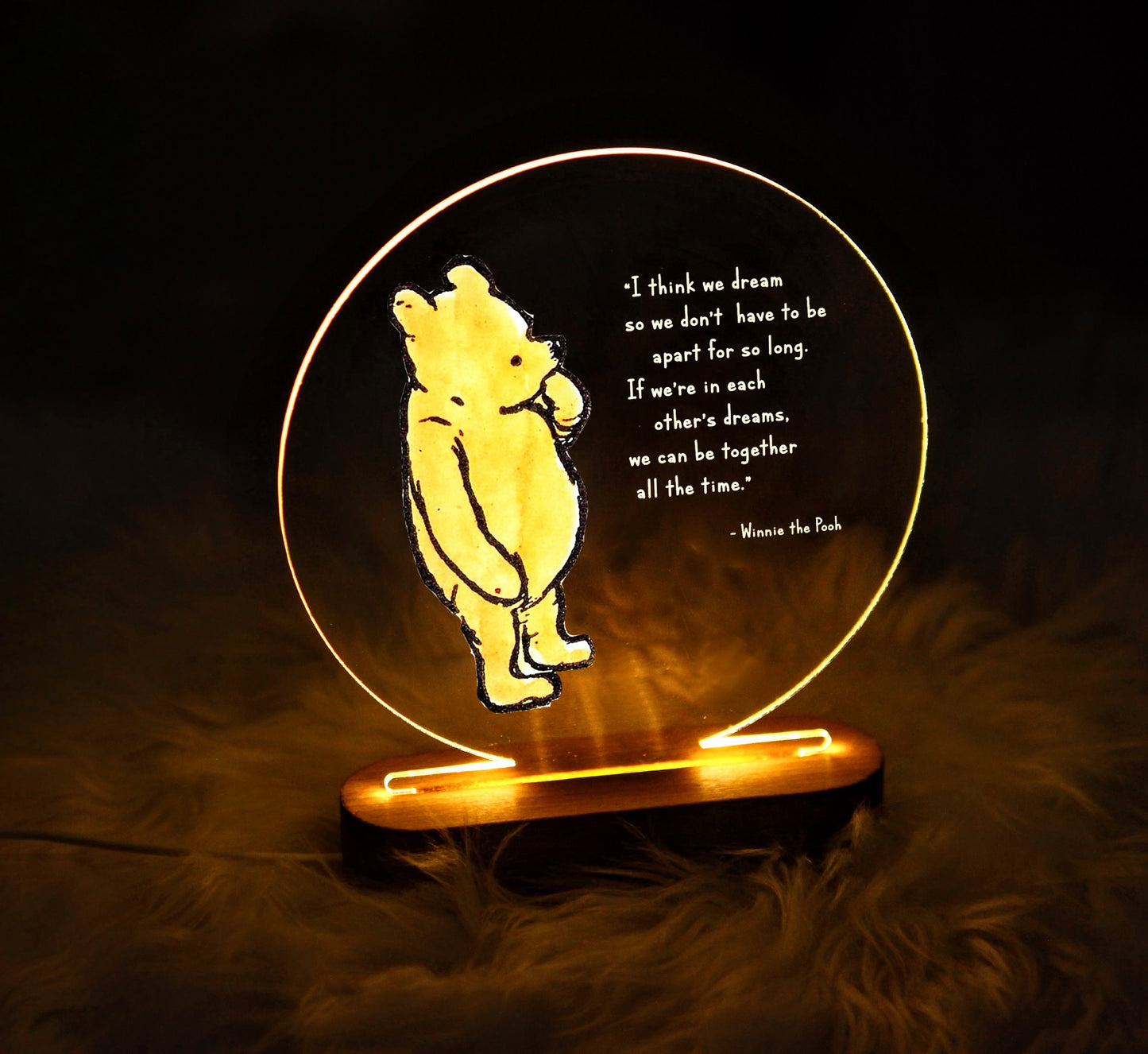 Winnie the Pooh as Baby Room Decoration - Kids Birthday Gift