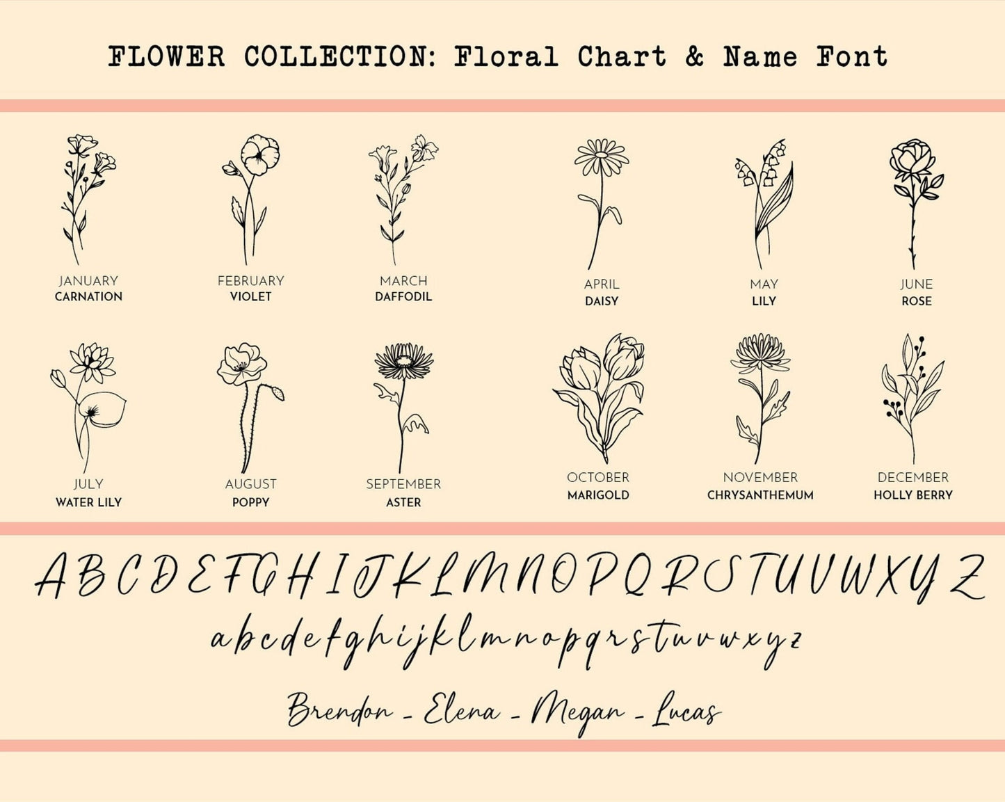 Nana için Çiçek İsimli Işık - Nana'ya Hediye