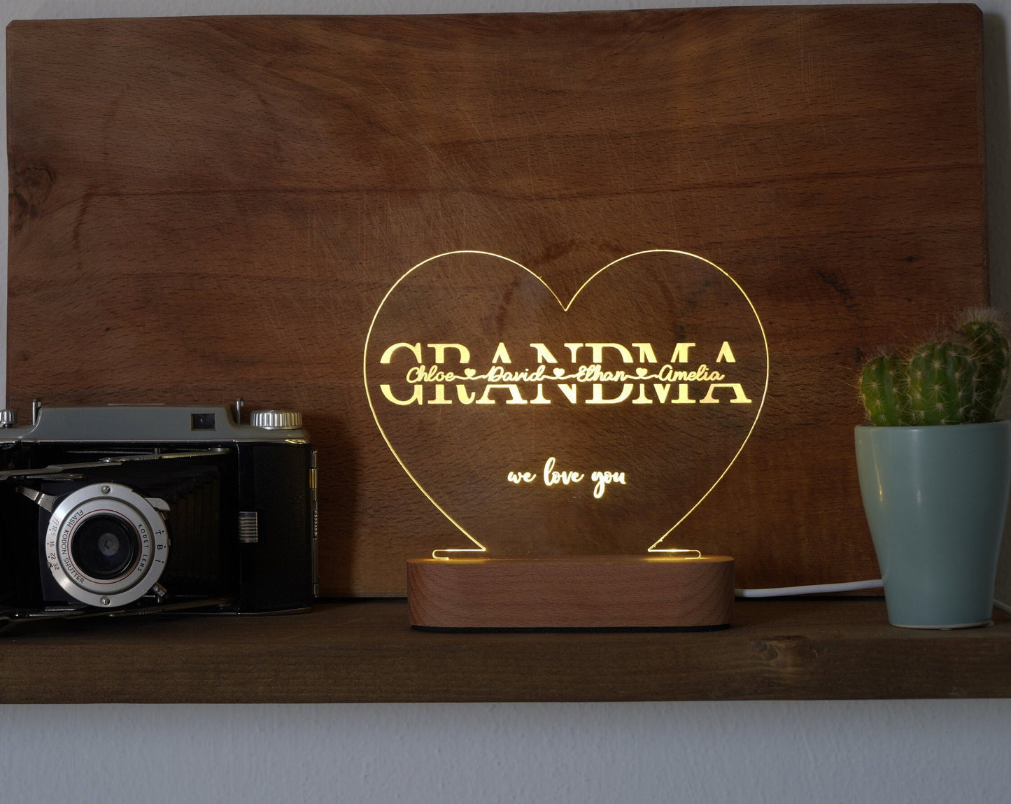 Grandma Mothers Day Gift | Grandma Lamp | Gift for Grandma