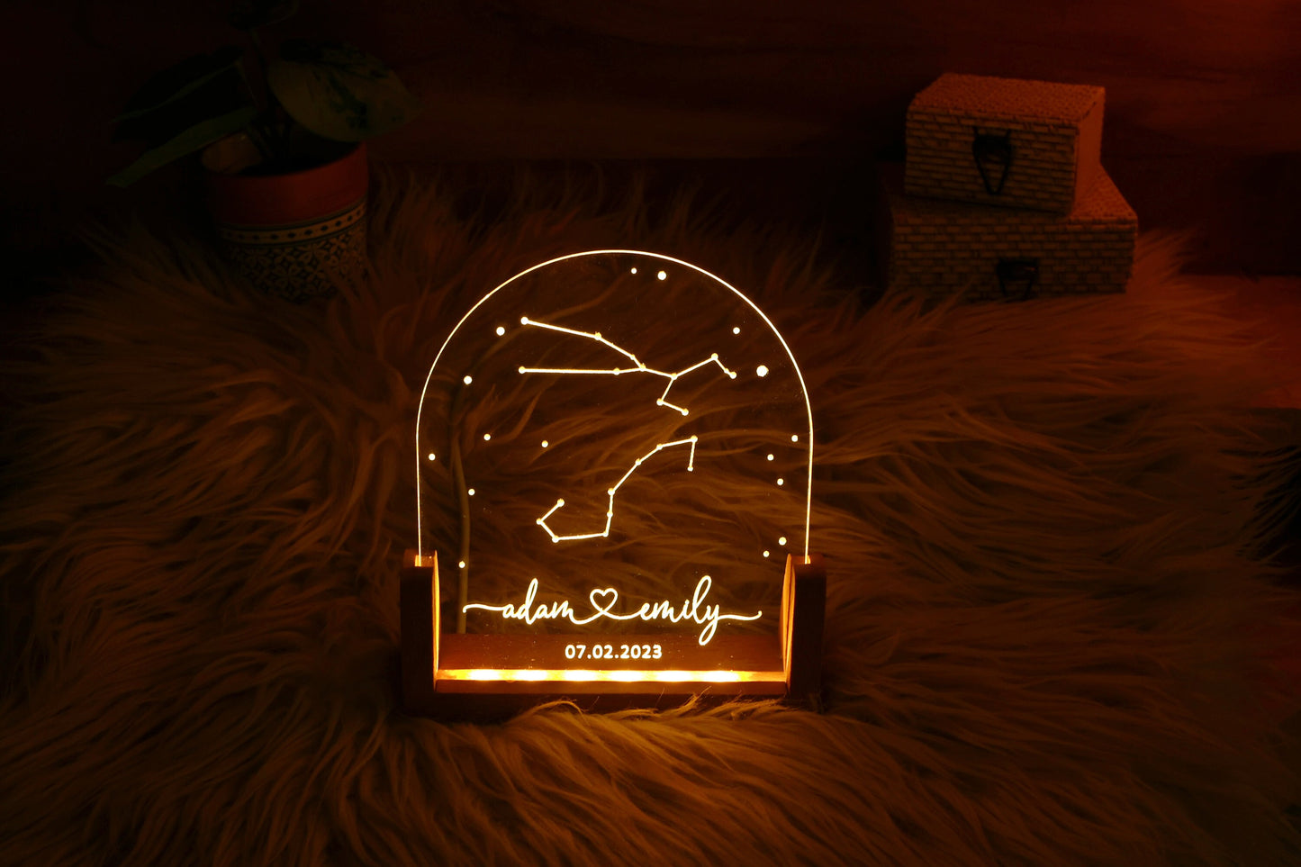 Celestial Zodiac Constellation Night Light