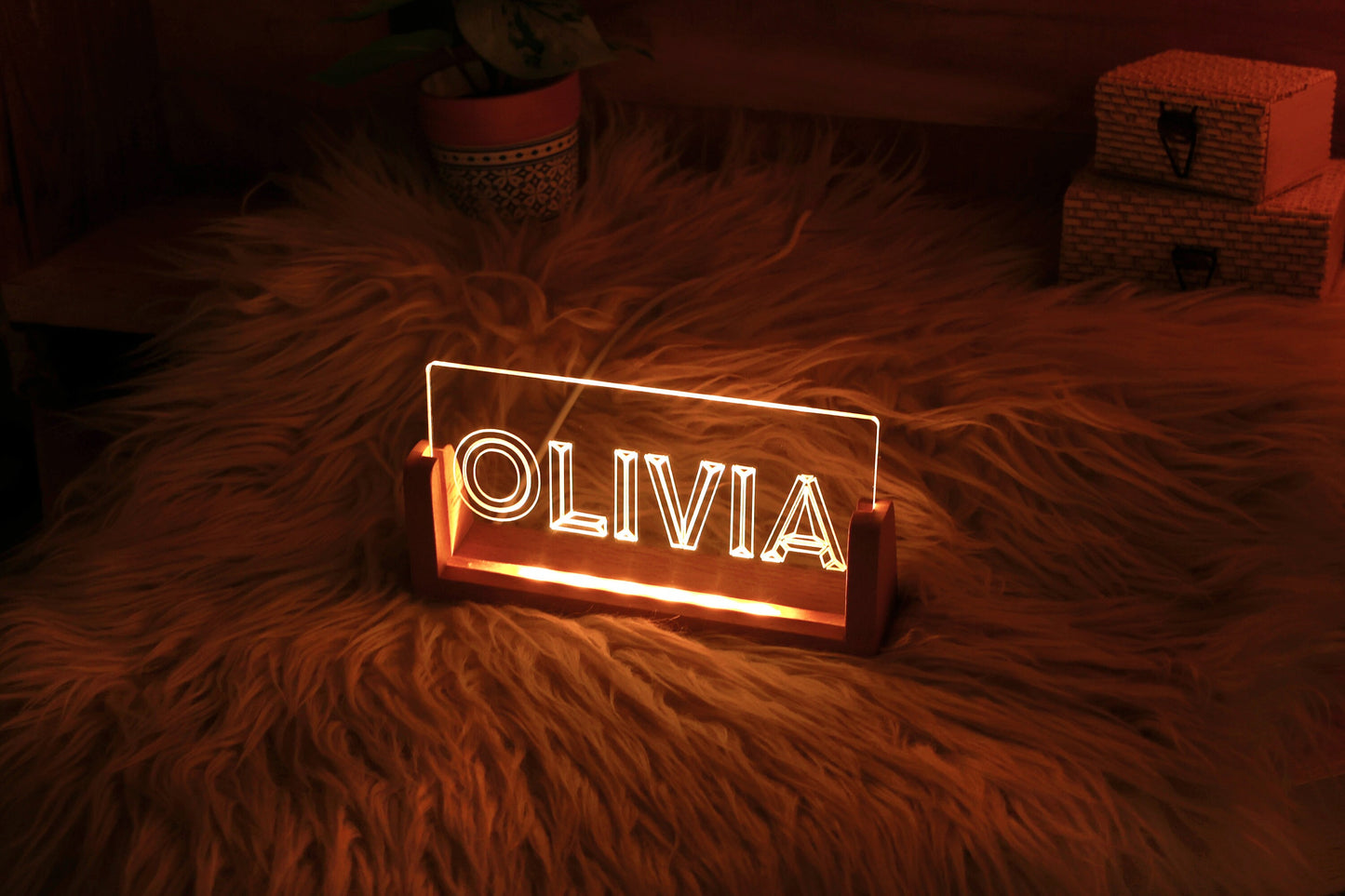 Personalized Name Night Light for Boys & Girls, Teen Tween Pre Teenage Gifts